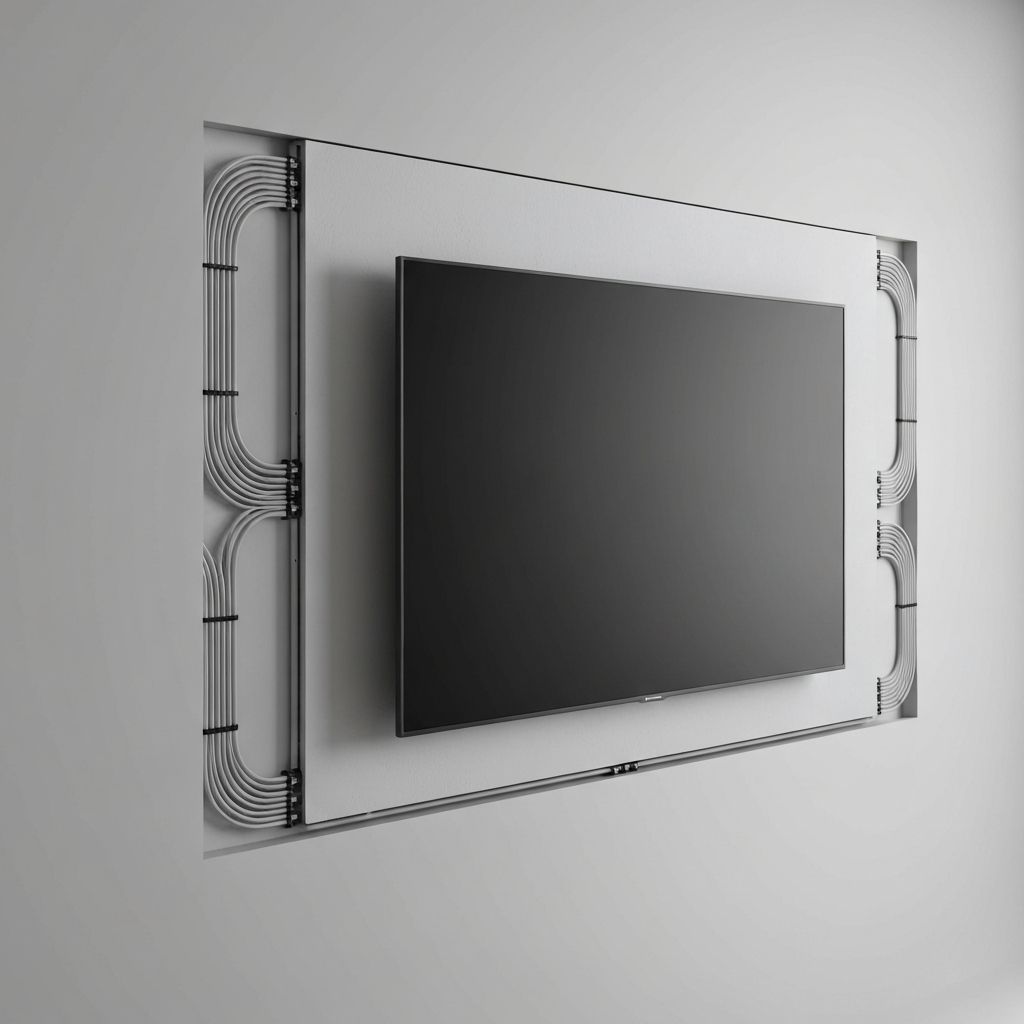 Professional cable concealment